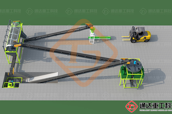 對輥擠壓造粒機生產線