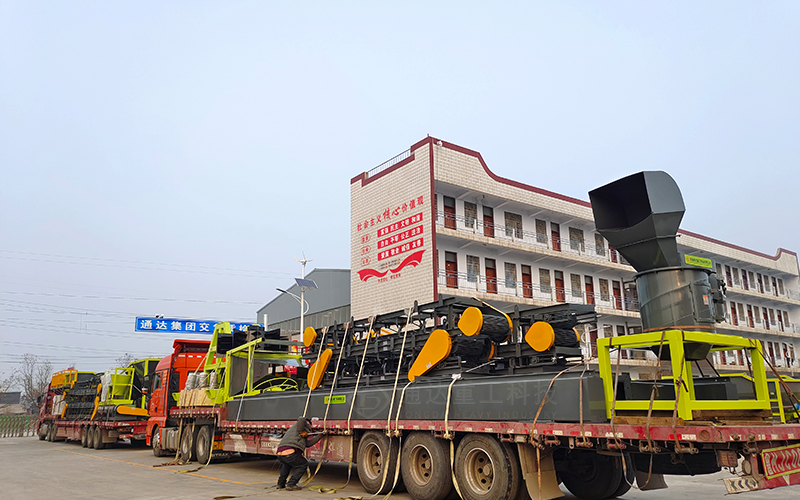 處理雞糞年產(chǎn)2萬(wàn)噸有機(jī)肥粉狀生產(chǎn)線，適合大型農(nóng)場(chǎng)或養(yǎng)殖企業(yè)