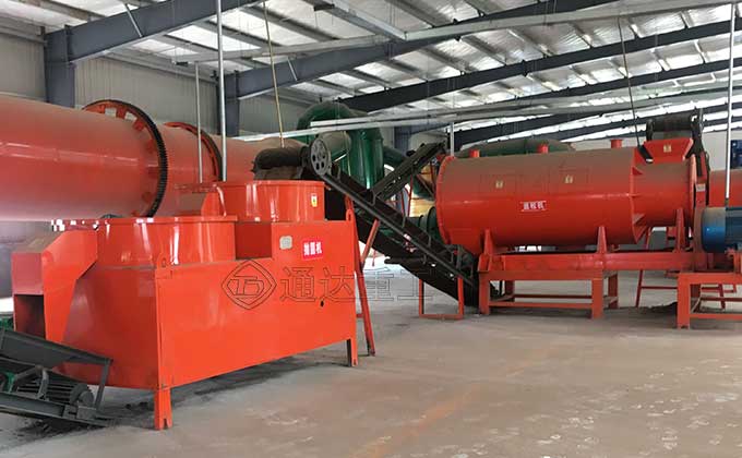 年產(chǎn)6萬噸雞糞有機(jī)肥生產(chǎn)線