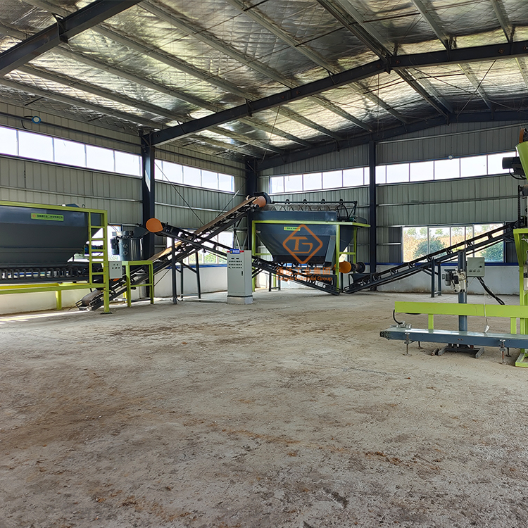 有機肥設備生產線報價，建設有機肥廠離農村居民的房屋安全距離